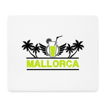 mallorca - Mousepad (Querformat) - Weiß - Vorne