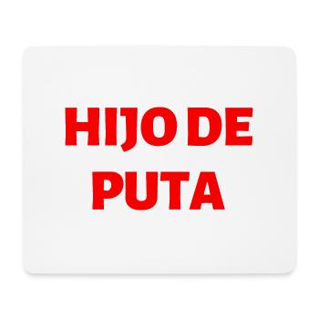 Spanisch Sprache Spruch - Mousepad (Querformat) - Weiß - Vorne