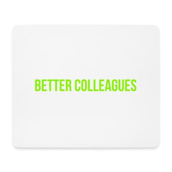 Work colleague farewell work English - Mouse Pad (horizontal) - white - Front