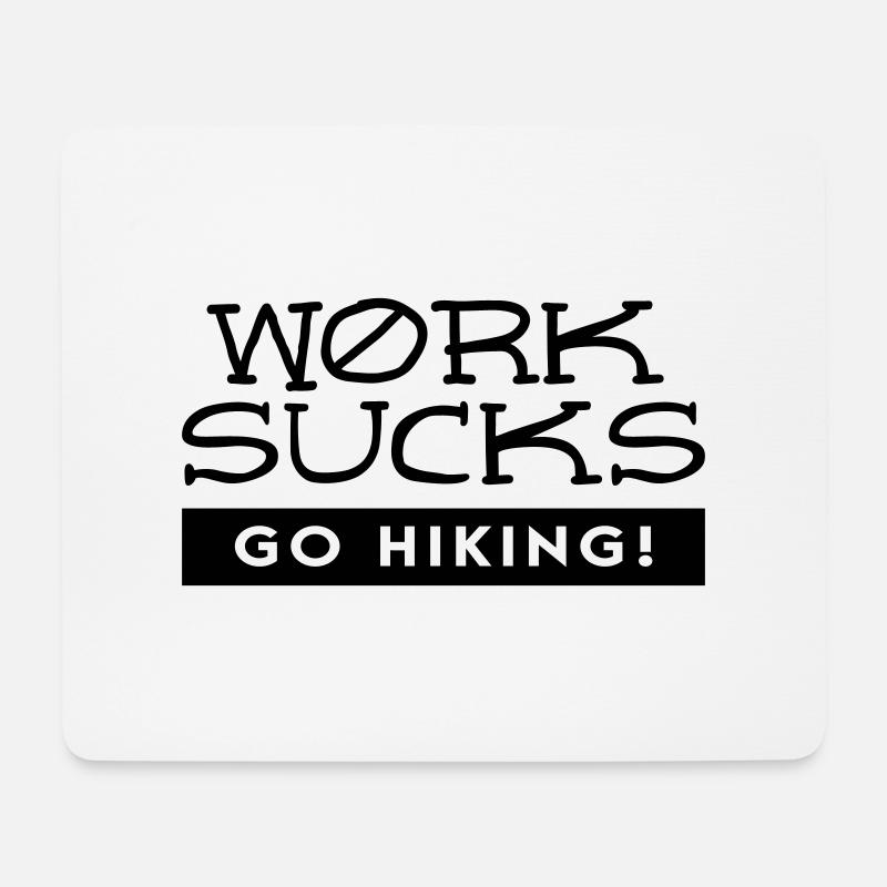 Works sucks - Mouse Pad (horizontal) - white