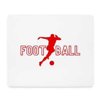 Football - football gift idea - Mouse Pad (horizontal) - white - Front