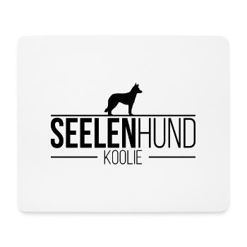 Koolie Seelenhund Hunde Hund Wilsigns - Mousepad (Querformat) - Weiß - Vorne