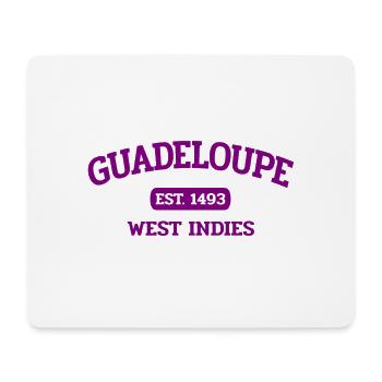 Guadeloupe - Point-á-Pitre - Caribbean - West Indies - Mouse Pad (horizontal) - white - Front
