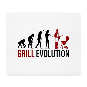 Grill Evolution - Mouse Pad (horizontal) - white - Front