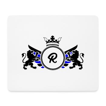 lettre R Armoiries - Tapis de souris (format paysage) - blanc - Devant