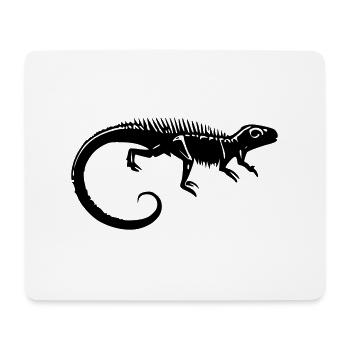 Dinosaurier-Fossil - Mousepad (Querformat) - Weiß - Vorne