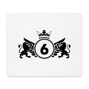 Armoiries 6 - Tapis de souris (format paysage) - blanc - Devant