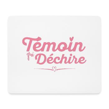 Zeuge, wer rockt - Mousepad (Querformat) - Weiß - Vorne