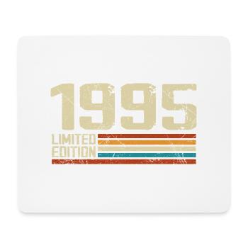 Jahrgang 1995 Retro Geburtstag - Jahrgang 1995 - Mousepad (Querformat) - Weiß - Vorne