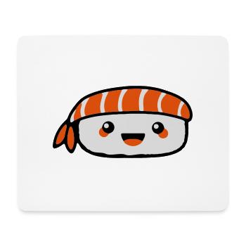 sushi - Tapis de souris (format paysage) - blanc - Devant