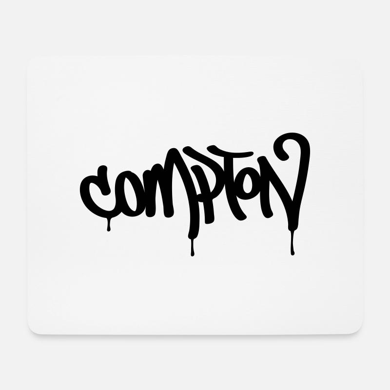 COMPTON - Mouse Pad (horizontal) - white