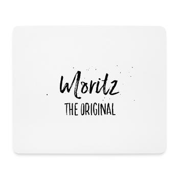 Moritz - Mousepad (Querformat) - Weiß - Vorne