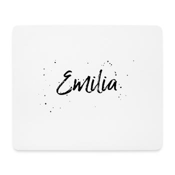 Emilia - Mousepad (Querformat) - Weiß - Vorne