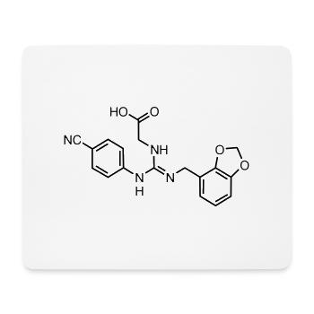 lugduname süsser als zucker - Mousepad (Querformat) - Weiß - Vorne