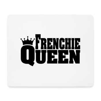 FRENCHIE QUEEN French Bulldog - Mouse Pad (horizontal) - white - Front