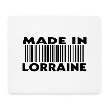 Made in LORRAINE (1c) - Mousepad (Querformat) - Weiß - Vorne