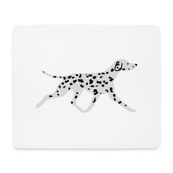 Dalmatiner - Mousepad (Querformat) - Weiß - Vorne