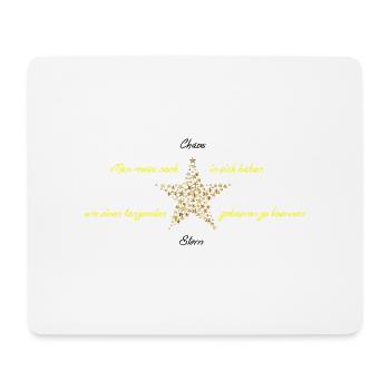 Dancing star - Mouse Pad (horizontal) - white - Front