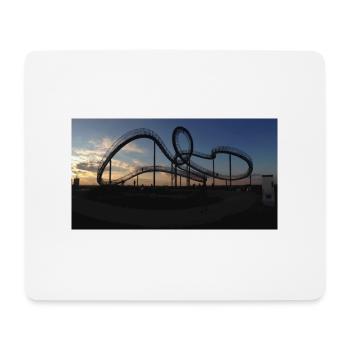 Tiger & Turtle - Mousepad (Querformat) - Weiß - Vorne