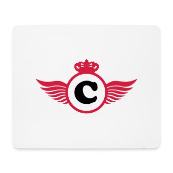 C Design - Mousepad (Querformat) - Weiß - Vorne