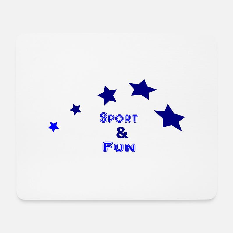 Sport 11 - Mousepad (Querformat) - Weiß