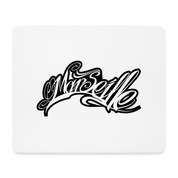 Marseille - Mousepad (Querformat) - Weiß - Vorne