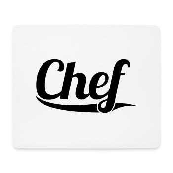 Chef - Mouse Pad (horizontal) - white - Front