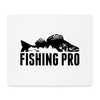 fishing_pro_barsch_gg1 - Mouse Pad (horizontal) - white - Front
