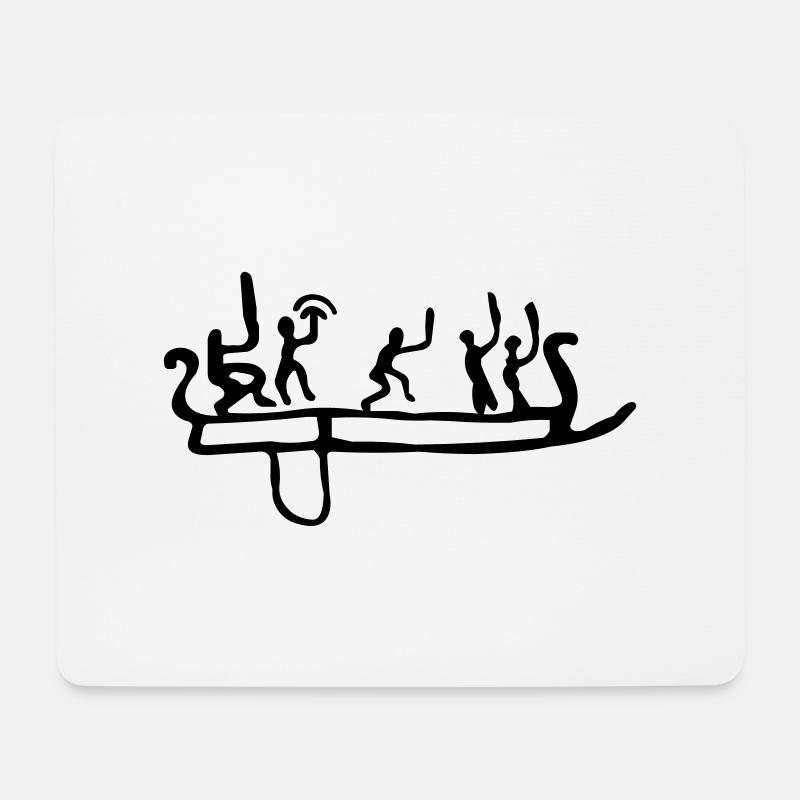 Viking Norge - Mousepad (Querformat) - Weiß