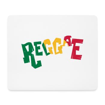 Reggae Music - Mouse Pad (horizontal) - white - Front