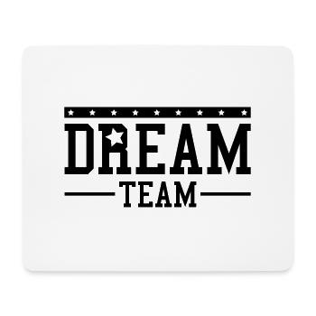 dream_team_design_ri1 - Tapis de souris (format paysage) - blanc - Devant