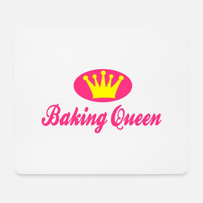 bake - Mouse Pad (horizontal) - white