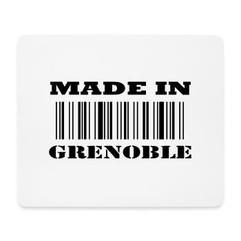 Made in GRENOBLE - Mouse Pad (horizontal) - white - Front