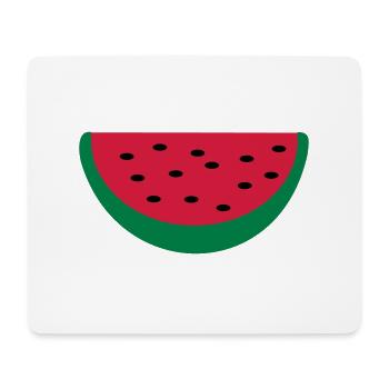 Melone - Mousepad (Querformat) - Weiß - Vorne