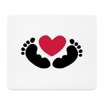 baby - Mouse Pad (horizontal) - white - Front