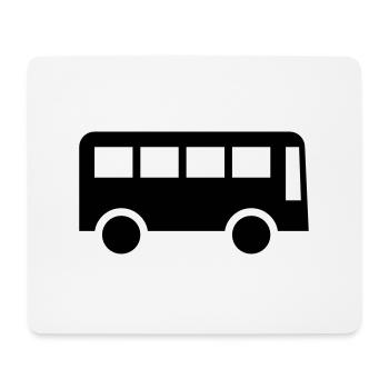 Bus, Car, Vehicel, Travel - Mouse Pad (horizontal) - white - Front