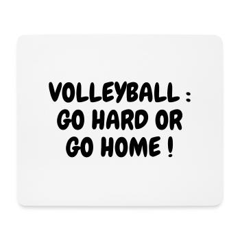 Volleyball - Volley Ball - Volley-Ball - Sport - Mouse Pad (horizontal) - white - Front