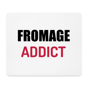 Fromager / Fromage / Travail / Métier / Job - Tapis de souris (format paysage) - blanc - Devant
