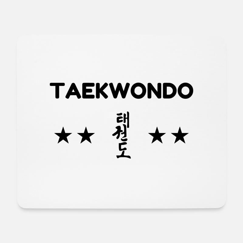 Taekwondo Taekwondoin Tae-Kwon-Do Tae Kwon Do - Mousepad (Querformat) - Weiß