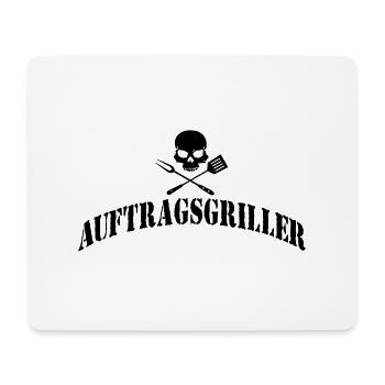 Auftragssgriller - Mousepad (Querformat) - Weiß - Vorne