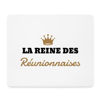 Réunion / 974 / Réunionnais / Réunionnaise - Tapis de souris (format paysage) - blanc - Devant