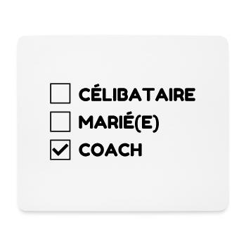 Coach Coaching Trainer Sport Entraineur Team - Mouse Pad (horizontal) - white - Front