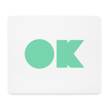 OK KPOP - Mouse Pad (horizontal) - white - Front