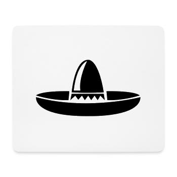 mexico_hut - Mousepad (Querformat) - Weiß - Vorne