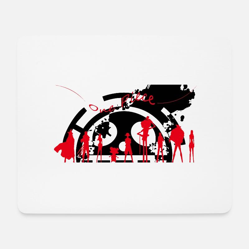 One PIece Fan Art - Mousepad (Querformat) - Weiß