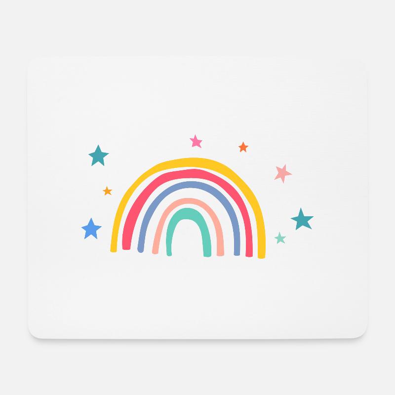 Rainbow - Mouse Pad (horizontal) - white