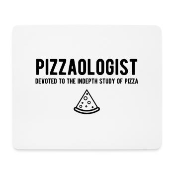 Pizzaologist Devoted To The Indepth Study Of Pizza - Mouse Pad (horizontal) - white - Front