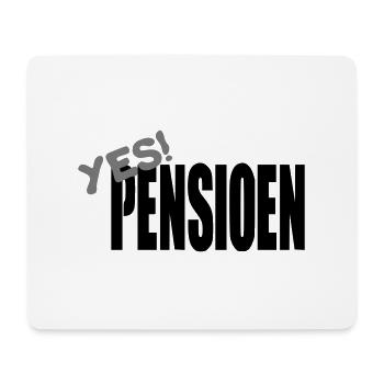 pension - Mouse Pad (horizontal) - white - Front