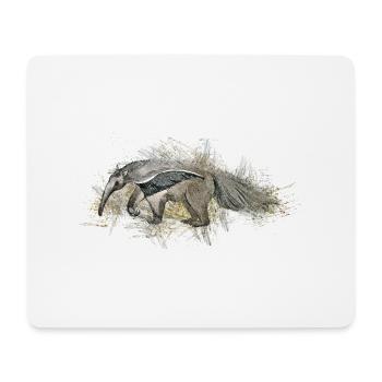 Anteater - Mouse Pad (horizontal) - white - Front