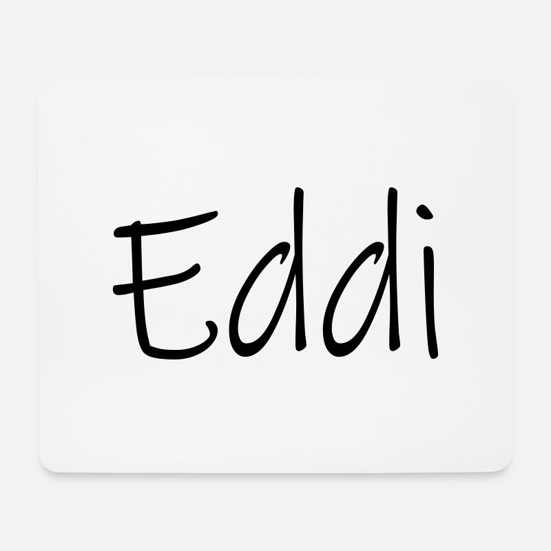 Eddi - Mouse Pad (horizontal) - white
